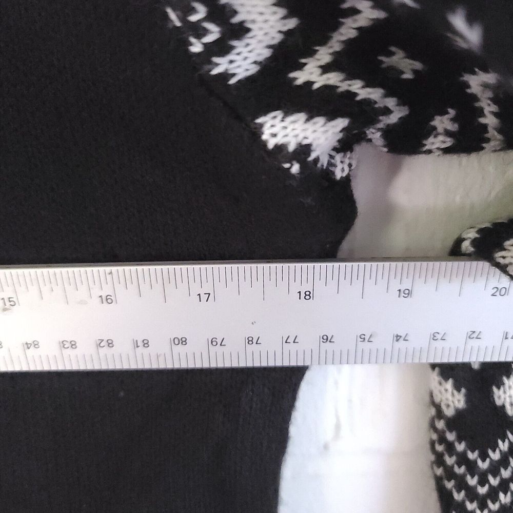 Disney Parks Ugly Christmas Sweater Hoodie Dress Womans Large Minnie Mouse Ears - Picture 11 of 16